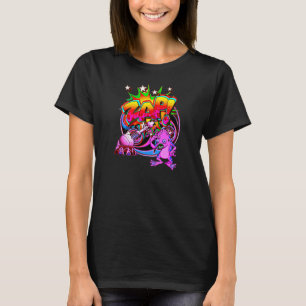 T-shirt étranger d'artiste de graffiti