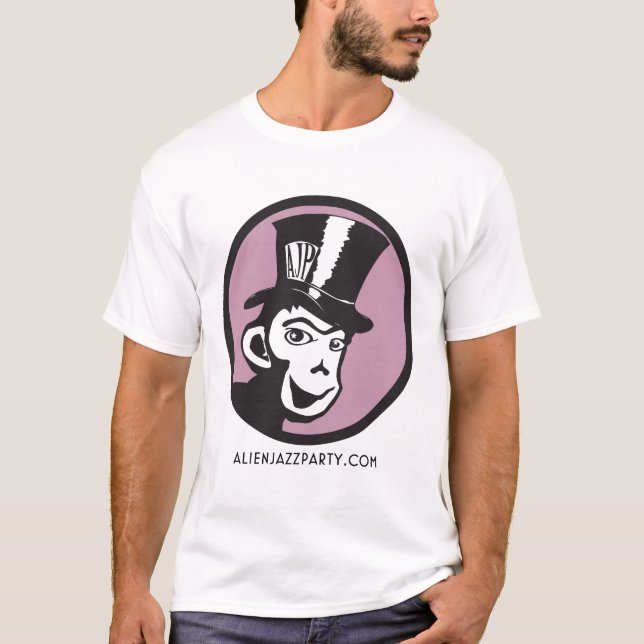 T-shirt étranger de partie de jazz (Devant)