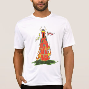 T-shirt étranger d'équipe de service de boisson