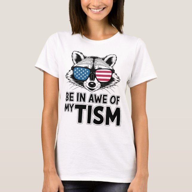 T-shirt Être À L'Abri De Mon Tism (Devant)