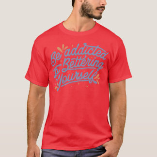 T-shirt Être accro à parier votre Tobe Fonseca