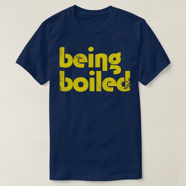 T-shirt Être bouilli (Design devant)