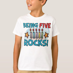 T-SHIRT ÊTRE CINQ ROCHERS !