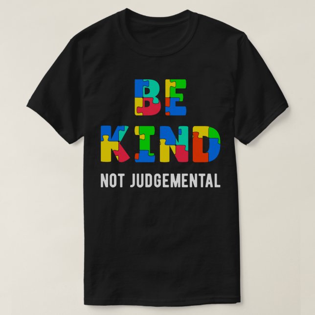 T-shirt Être comme pas un jugement II (Design devant)