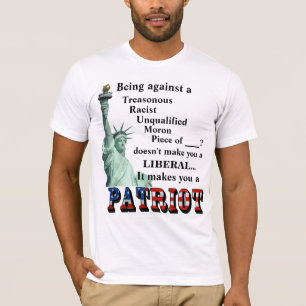 T-shirt Être contre un TRAITOR ne fait pas de vous un LIB