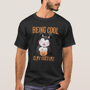 T-shirt Être Cool Est Mon Costume Fun Bunny Citrouille Hal