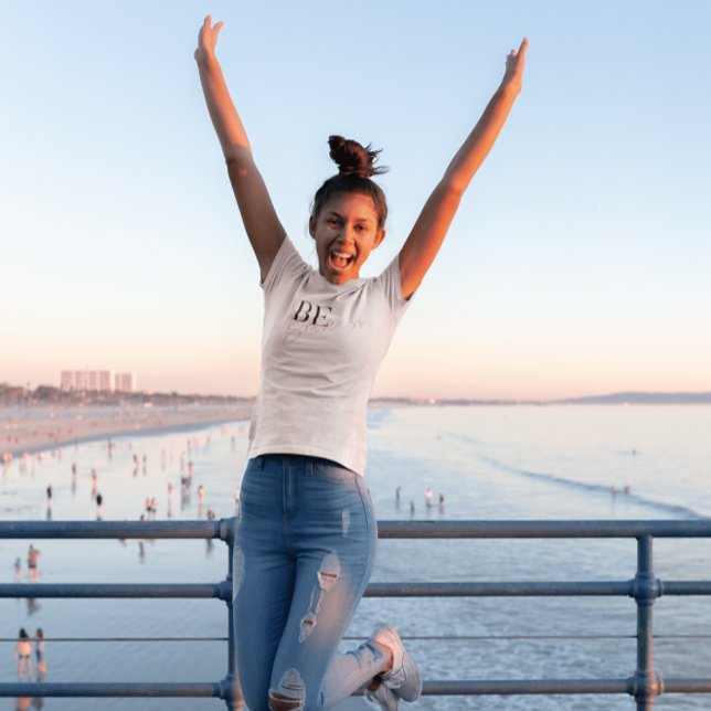 T-shirt Être courageux Motivationnel Positif Inspirationne (Créateur téléchargé)