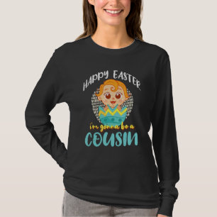 T-shirt Être Cousin Grossesse Bébé Révéler Oeuf Joyeux Pâq