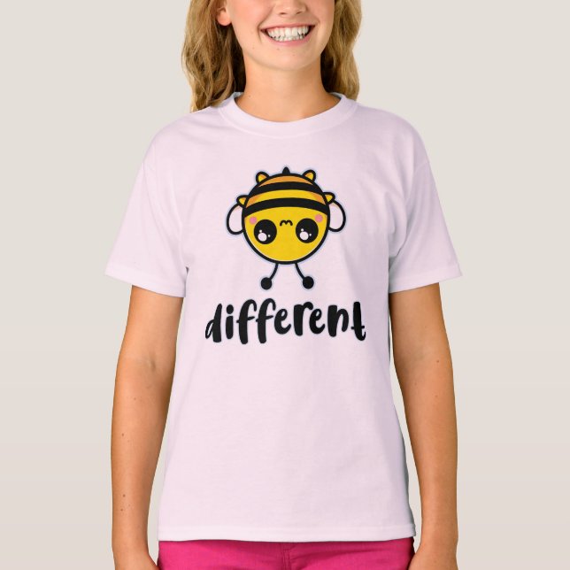 T-shirt Être Différent  (Devant)