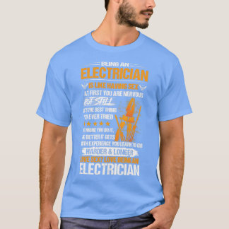 T-shirt Être électricien