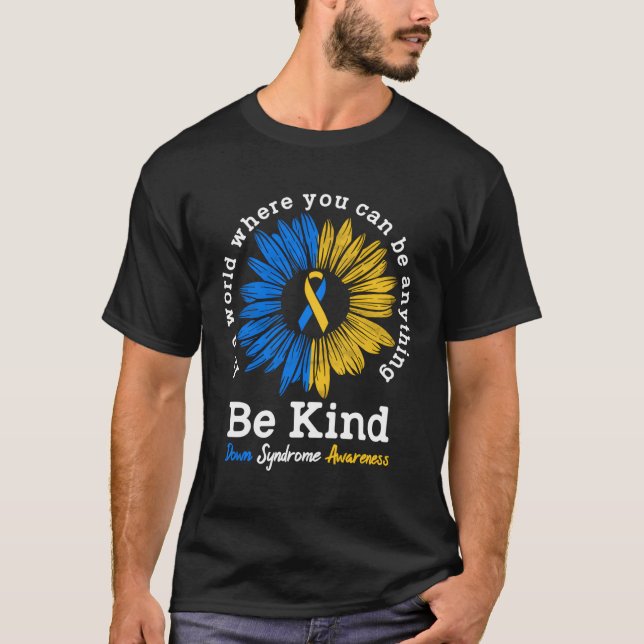 T-shirt Être en forme Conscience du syndrome Ruban (Devant)