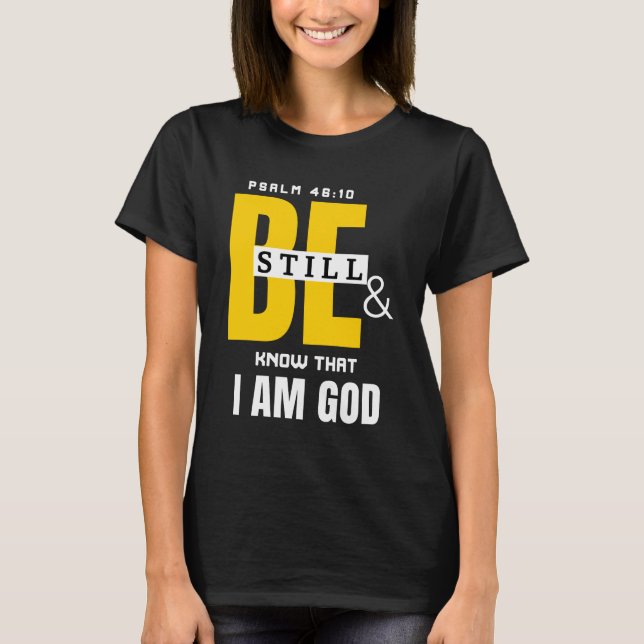 T-SHIRT ÊTRE ENCORE ET CONNAÎTRE (Devant)