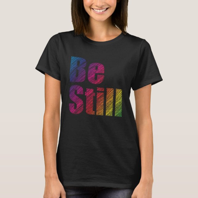 T-shirt Être encore gribouillant (Devant)