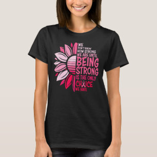 T-shirt Être Fort Est Le Seul Choix