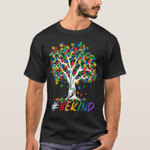 T-shirt Être gentil Arbre de vie pour la sensibilisation à