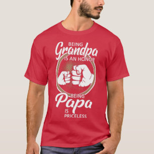 T-shirt Être Grand-Père Est Un Honneur Être Papa Est Inest