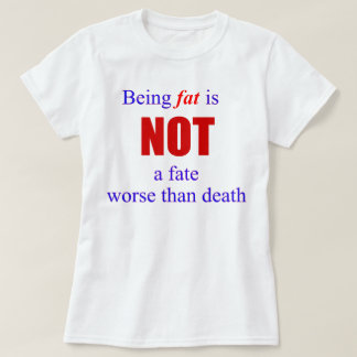 T-shirt Être gros n'est pas une fatalité.... débardeur gra