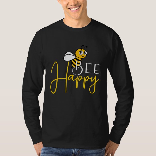T-shirt Être Heureux (Devant)