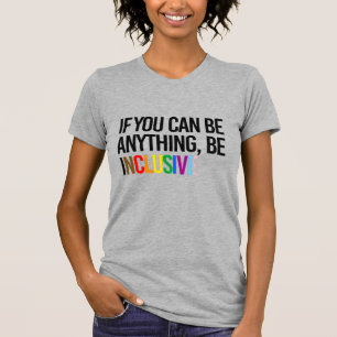 T-shirt Être inclusif