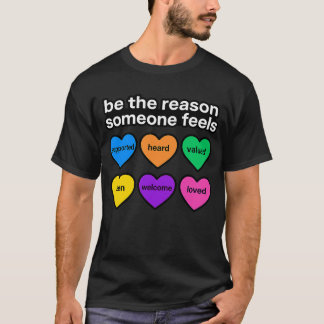 T-shirt être la raison pour laquelle quelqu'un sent