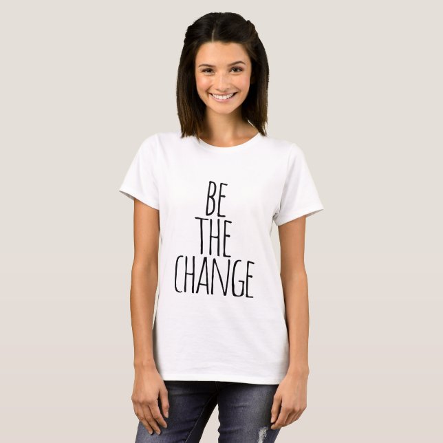 T-shirt être le devis de modification (Devant entier)