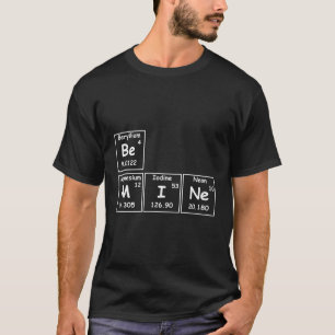 T-shirt Être L'Élément De La Chimie Tableau Périodique Fu