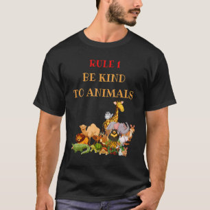 T-shirt Être Lié Aux Animaux Animaux Animal 1