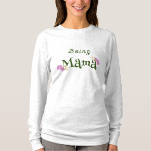 T-shirt Être Maman Personnalisable