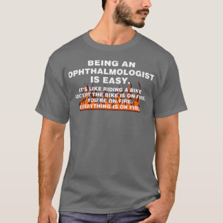 T-shirt Être Ophtalmologue Est Facile 2