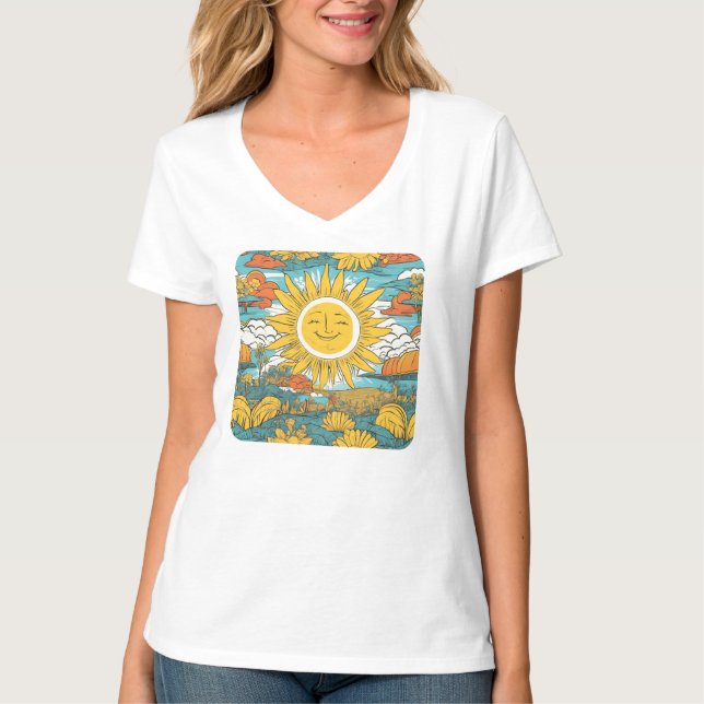 T-shirt Être optimiste (Devant)
