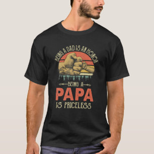 T-shirt Être Papa, c'est un honneur d'être Papa, c'est un