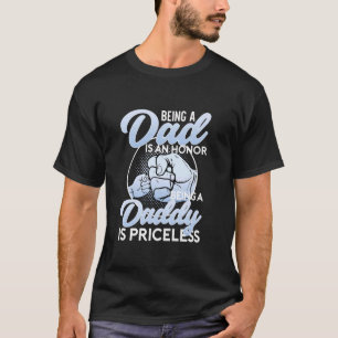 T-shirt Être Papa Est Un Honneur Être Papa Est Inestimable
