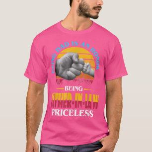 T-shirt Être papa est un honneur Être un père en droit est