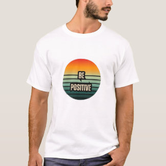 T-shirt Être positif