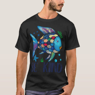 T-shirt Être Sage Rainbow Fish Enseignant Vie Retour À L'É