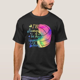 T-shirt Être son plus grand fan volleyball maman maman mam