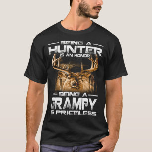 T-shirt Être un chasseur est un honneur être un GRAMPY est