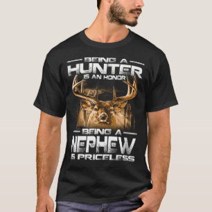 T-shirt Être un chasseur est un honneur être un NEPHEW est