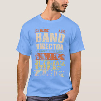 T-shirt Être un directeur de groupe est facile C'est comme