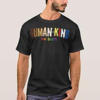 T-shirt Être un être humain être deux Égalité LGBT Gay pri