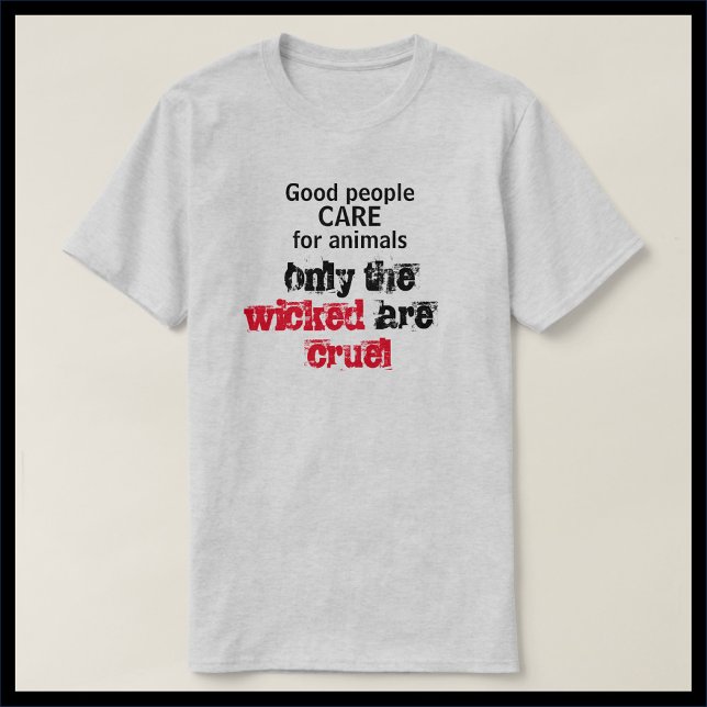 T-shirt Être un genre de droits animaux (Créateur téléchargé)