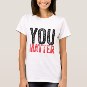 T-shirt Être un genre de sensibilisation à la santé mental