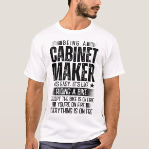 T-shirt Être Un Maker D'Armoire Est Facile