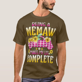 T-shirt Être Un Mémo Fait De Ma Vie Un Tru De Tournesol Co