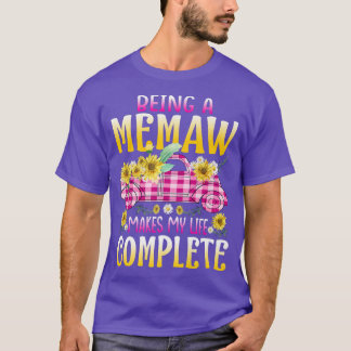 T-shirt Être Un Mémo Fait De Ma Vie Un Tru De Tournesol Co