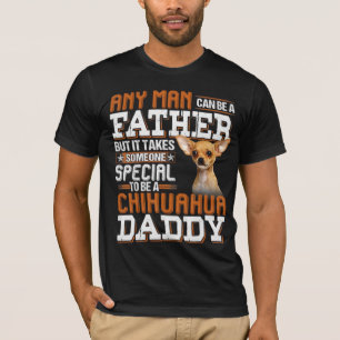 T-shirt Être un papa chihuahua