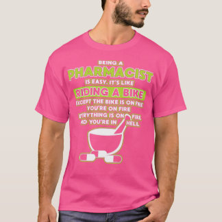 T-shirt Être un pharmacien 1