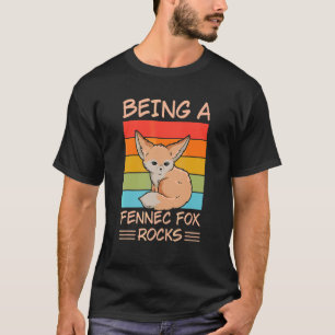 T-shirt Être un renard fennec, c'est super pour un renard 