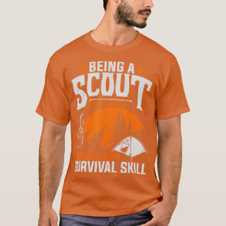 T-shirt Être Un Scout N'Est Pas Un Hobby Boys Girls Scouts