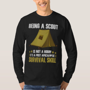 T-shirt Être Un Scout N'Est Pas Un Hobby Survival Ski Camp